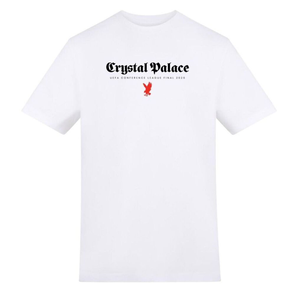 UEFA Mens Crystal Palace T-Shirt / White